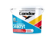Матовая силиконовая краска Condor Fassadenfarbe-Silacryt tr  (10 кг)  МАШИННАЯ  КОЛЕРОВКА 
