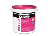Декоративная штукатурка Ceresit CT-174 камешковая (1,5 мм), белая, 25 кг
