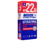 Штукатурка декоративная Тайфун Мастер №22В цементная белая Шуба 25 кг