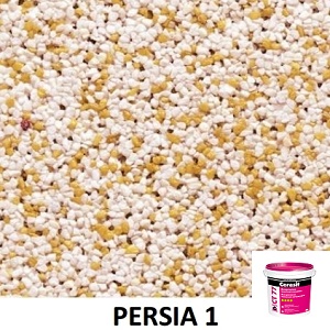Штукатурка мозаичная Ceresit СT77. Цвет PERSIA 1 зерно 1,0-1,6 мм, 25кг