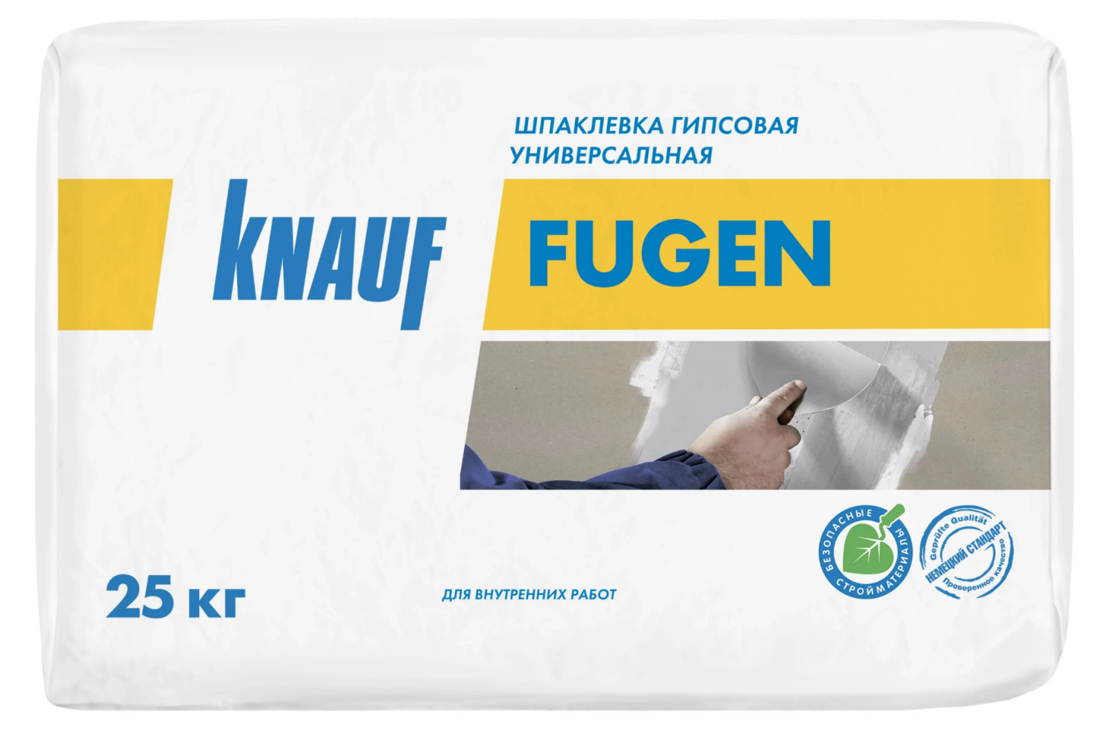 Шпатлевка гипсовая полимерная Фуген Кнауф 25кг